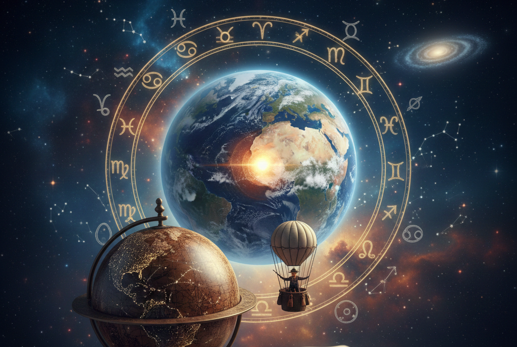 Kas mainās kartē, ja pārvietojos uz citu valsti? AstroCartGraphy kā relokācijas metode.